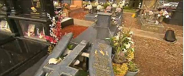 中东裔男子闯入悉尼公墓大肆破坏 70多个墓碑不同程度毁损（图） - 4