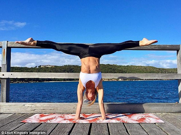 The Sydney native only fell back in love with gymnastics 18 months ago, when she spotted a pair of parallettes at the gym and decided to try a handstand again 