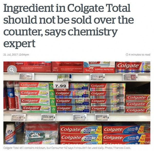 高露洁出事了！外媒曝其疑似含有强致癌物！在超市别买这款热门牙膏！关于牙膏，竟然有这么多误区...你真的刷对牙了吗？ - 3