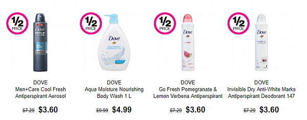 Priceline Dove多芬全场50%off 香皂仅0.7刀！ - 3