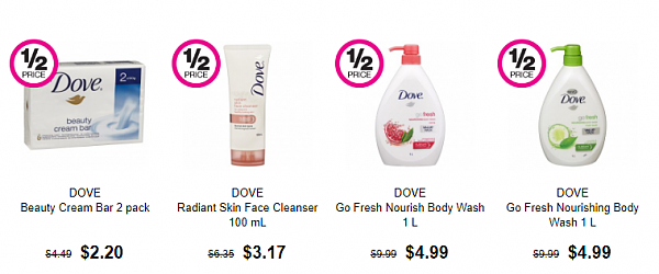 Priceline Dove多芬全场50%off 香皂仅0.7刀！ - 8