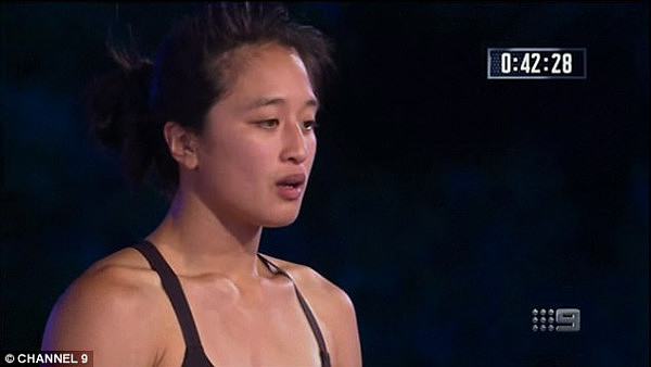 Girl power: Australia's top female rock climber Andrea Hah also returned to try her luck at making the grand final