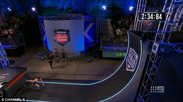 Talent: The skilled competitor made history as the first female to make it up the Warped Wall on the Australian version, but unfortunately she couldn't complete the whole course