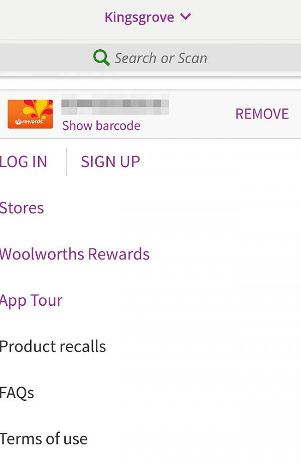 Anyone can enter a barcode number into the app.