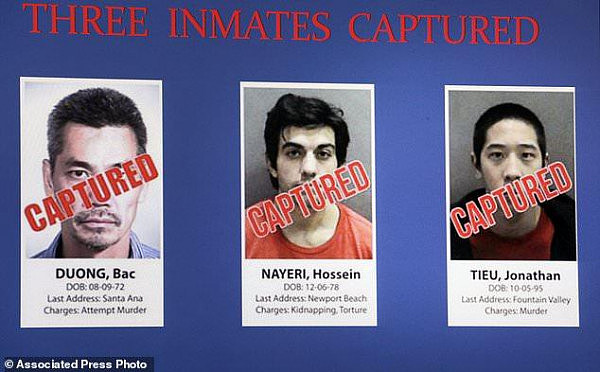 作死！美国三名囚犯用手机录下越狱全程 结果成呈堂证供坑了自己 - 1