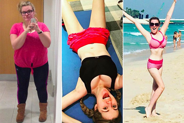 英国24岁空姐18个月内狂减80斤 她的身材让人羡慕（组图） - 1