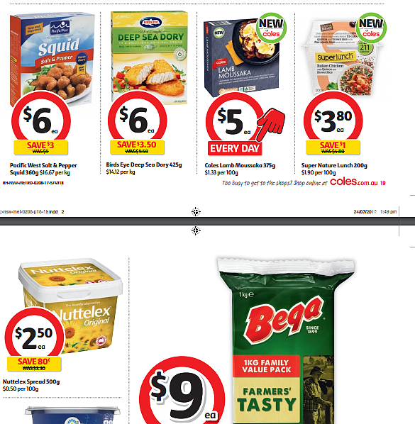 Coles 8月2日至8日特价集锦 橄榄油大米半价 - 23