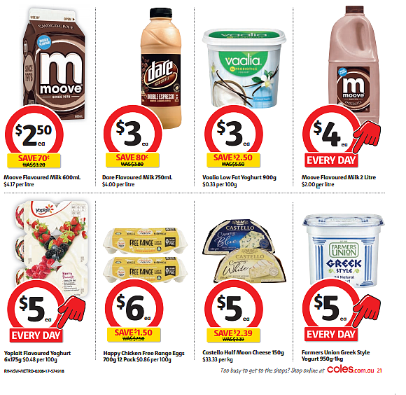 Coles 8月2日至8日特价集锦 橄榄油大米半价 - 26