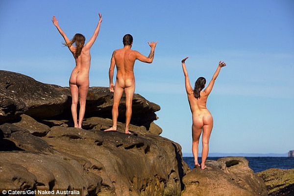 The healthcare professional is now inundated with up to 20 photos of scantily clad walkers posing in front of stunning Australian landscapes every single day