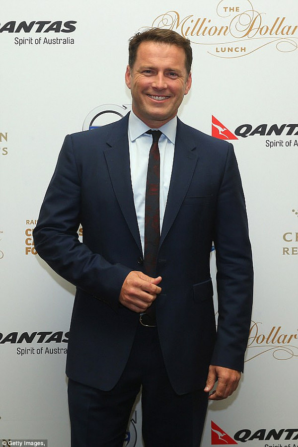 Despite heated competition, TV personality Karl Stefanovic took out the Best Smile category