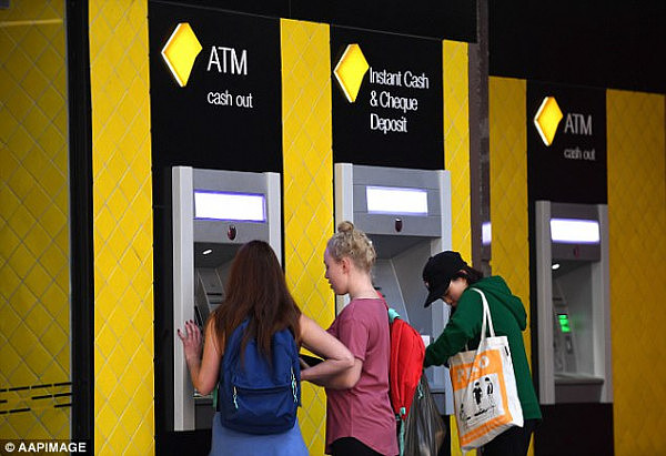 The Commonwealth Bank are blaming a 'system error' after more than $44 million was deposited into the company's bank accounts used by criminals (stock image)