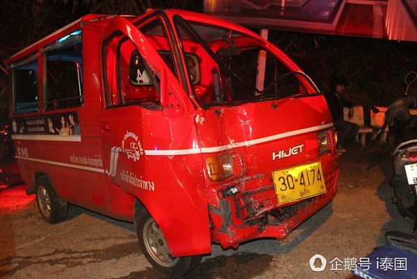 泰国一载17名中国游客大巴发生严重车祸 多人受伤 险坠悬崖（组图） - 6