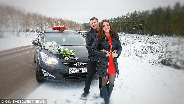 悲剧！俄罗斯23岁新娘大婚当天遇车祸 婚礼变葬礼（组图） - 3