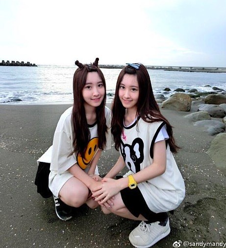 还记得她们吗？台湾“最美双胞胎”长大后变更美啦！肤白貌美大长腿（组图） - 2