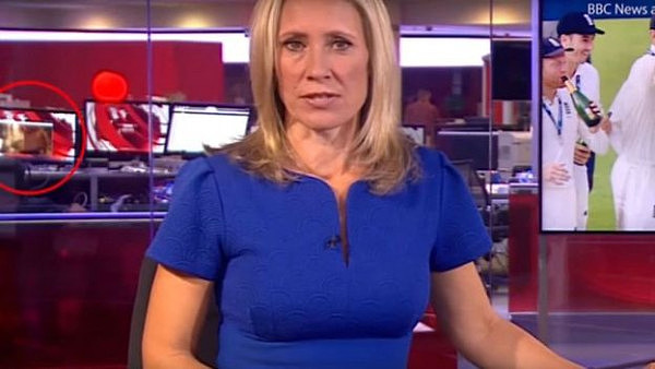 BBC直播现大尺度镜头“走光”女星欢喜认领（组图） - 4