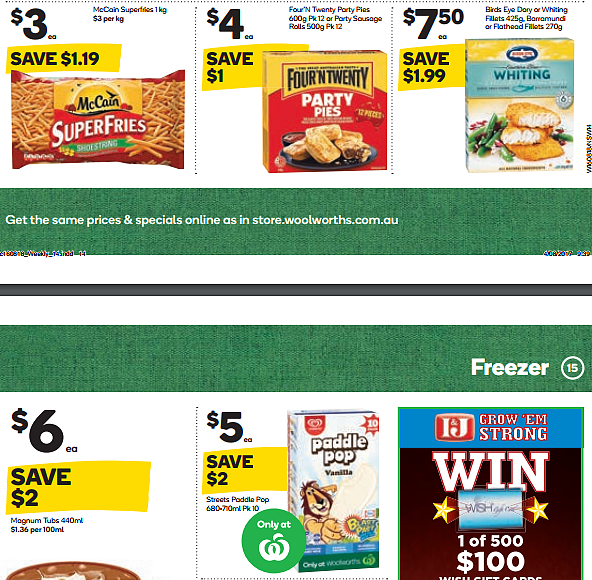 Woolworths 8月16日至22日特价集锦 猪肉西瓜半价 - 14