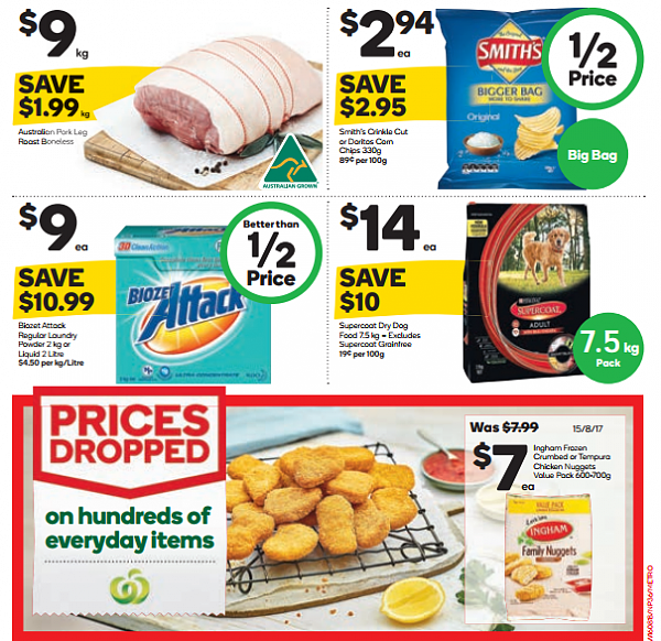 Woolworths 8月16日至22日特价集锦 猪肉西瓜半价 - 32