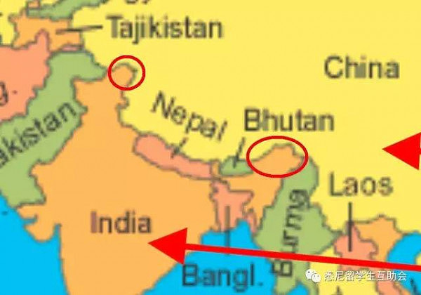 气愤！悉尼大学一印度老师PPT课件竟现“分裂中国”地图！ - 6