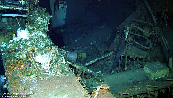 美军二战遭日军击沉舰艇在海底被找到（组图） - 1