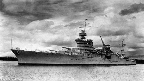 美军二战遭日军击沉舰艇在海底被找到（组图） - 4