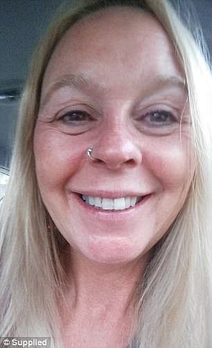 Deborah June, 53, spoke of the treatment she had - which was intended to 'rejuvenate the skin and smooth out any lines' - and how it left her 'very severely burnt' (pictured before)