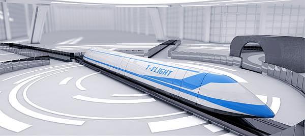 超级高铁！中国将造最高4000km/h磁悬浮列车(图) - 1