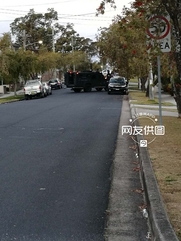 悉尼西区大型装甲车封路 警方：非恐袭相关市民无须惊慌 - 3