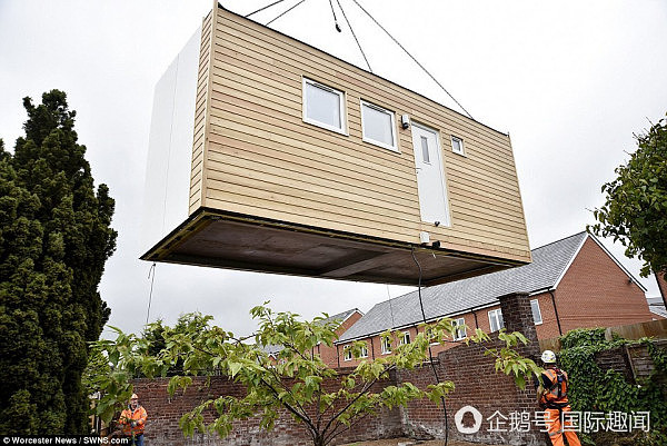 英国推出“微型房屋”酷似集装箱 专供流浪汉和学生（组图） - 1