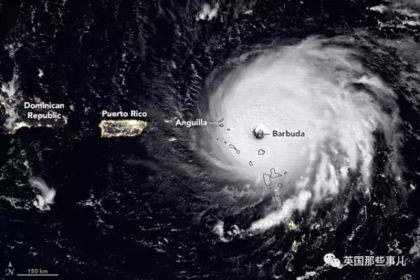 加勒比群岛几乎被夷平 史上最强飓风简直像核弹（组图） - 1