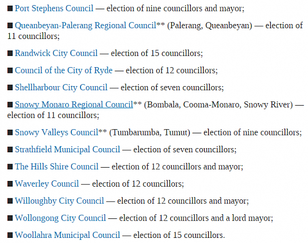 新州46个市府本周六将投票选举 超1900名候选人角逐空缺席位 - 7