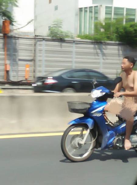 泰国裸体男子骑摩托横跨泰国3府，吓坏路上民众！（图） - 4