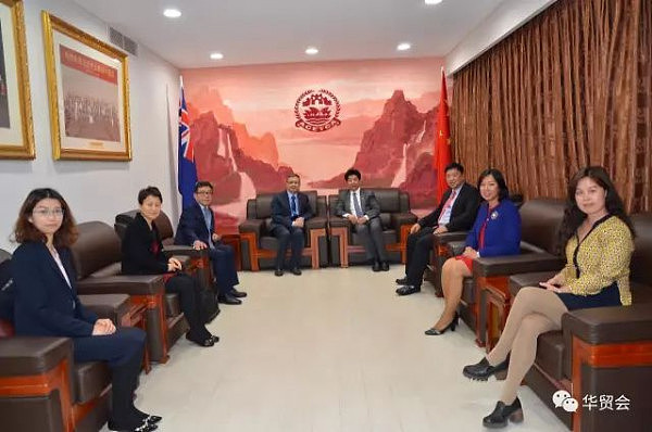 中国建设银行悉尼分行总经理金扬统率高层领导访问华贸会 - 3