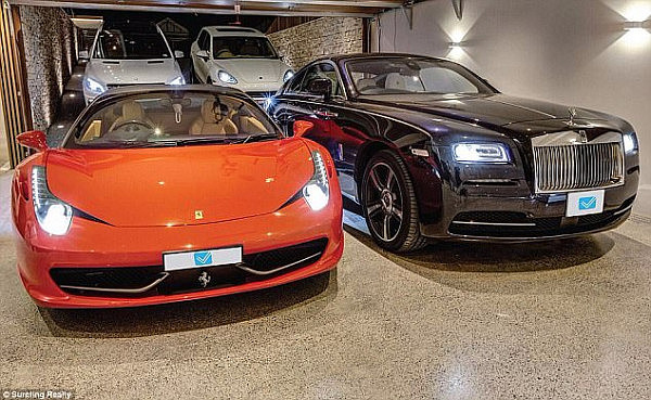 It is not known whether Mehajer's collection of luxury cars are included with the mansion