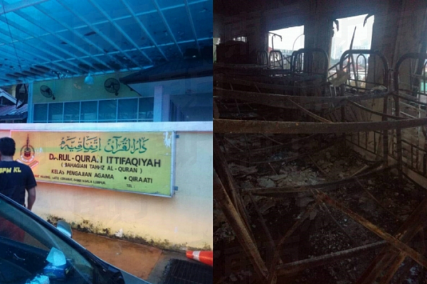 吉隆坡一所宗教学校发生火灾 已致约25人死亡(组图) - 1