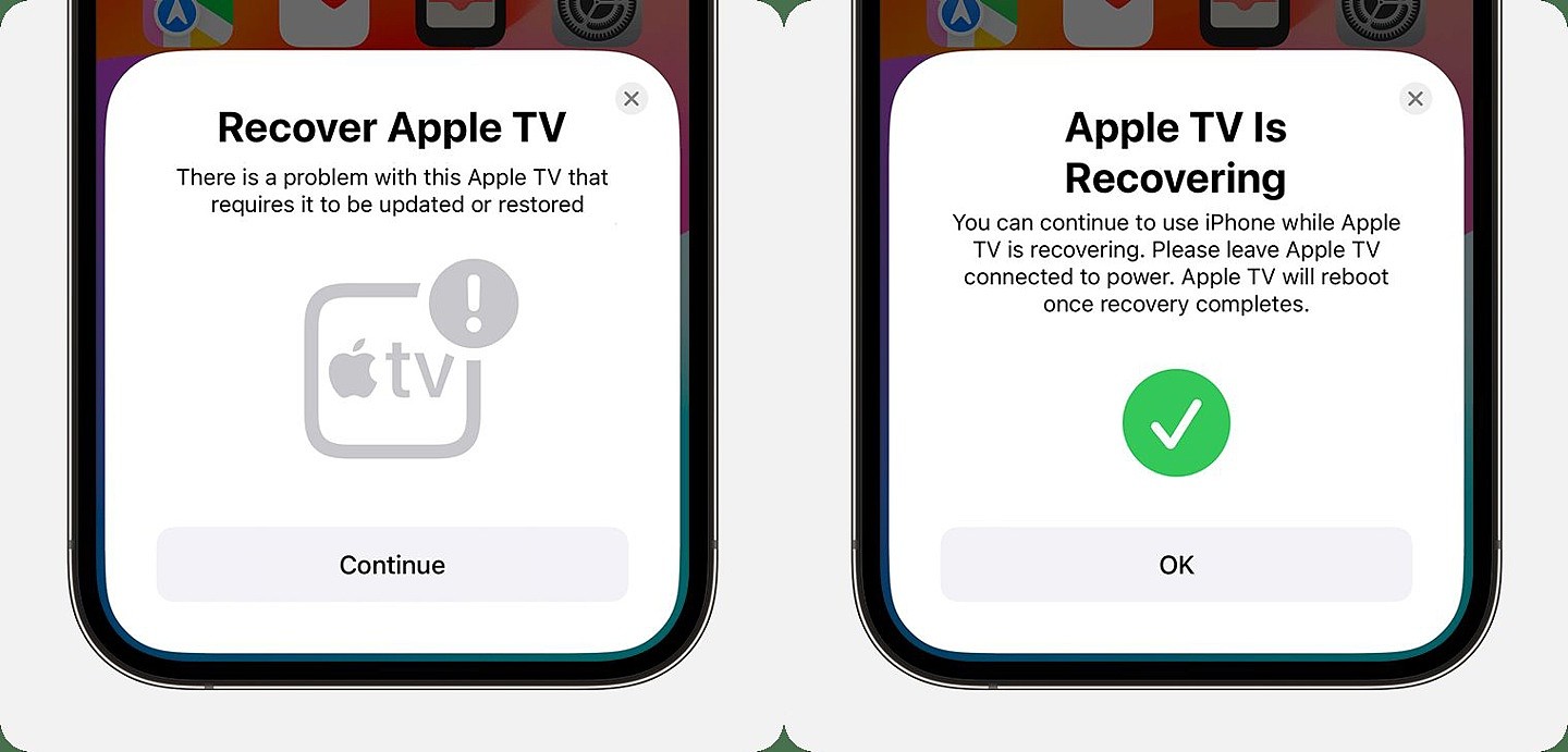 苹果升级 iOS / tvOS 17，可尝试通过 iPhone 修复 Apple TV 故障 - 2