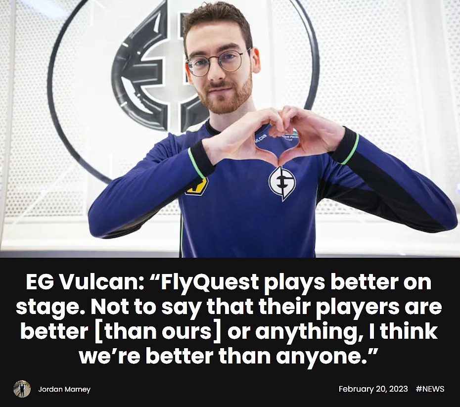 Vulcan：FLY的选手没有我们的强，他们只是在比赛中表现更好 - 1