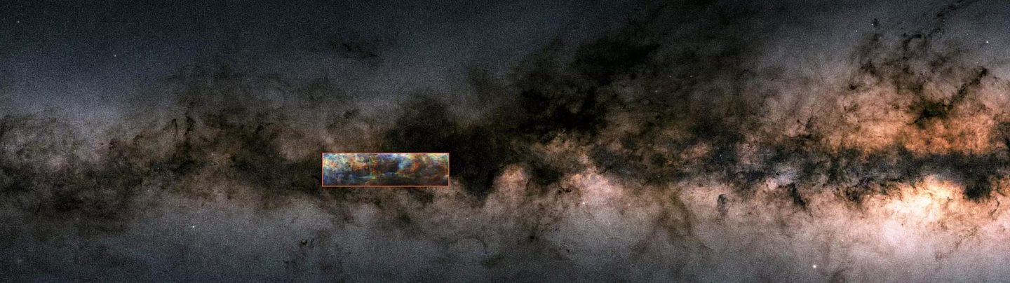 3900光年长的氢丝 ：天文学家发现银河系中最大结构Maggie - 2