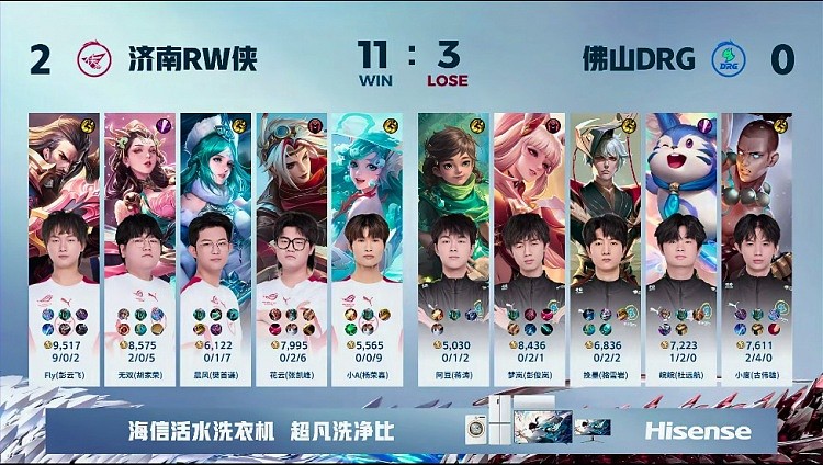 ?这就是边路的巅峰！Fly曹操狂砍三杀取胜！RW 2-0 DRG - 4