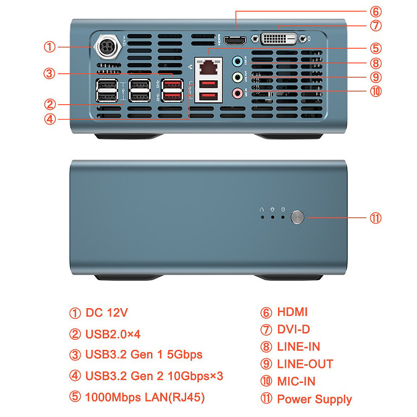 海外厂商推出 AMD 4700S 微型电脑：配备 RX550 独显，兼容 Win11 - 4