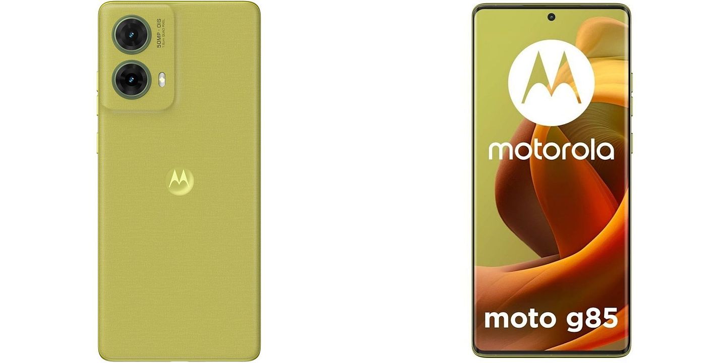 摩托罗拉 Moto G85 手机新渲染图曝光：骁龙 6s Gen 3 芯片、6.67 英寸曲面屏、5000 万主摄 - 2