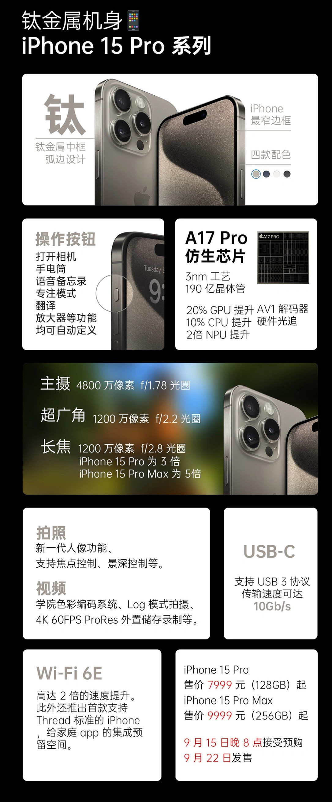 iPhone 15 / Pro 全系立减 1050 元 + 12 期免息：京东苹果年货节大促开启 - 2
