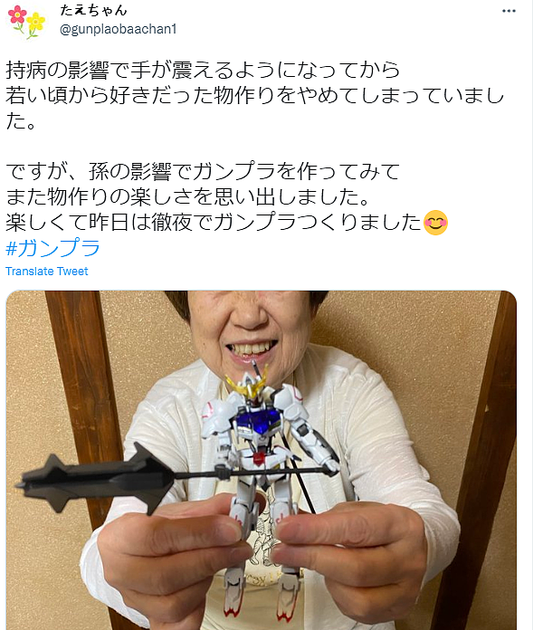 日本老太太70岁开始挑战制作钢普拉 眼花手抖不是问题 - 2