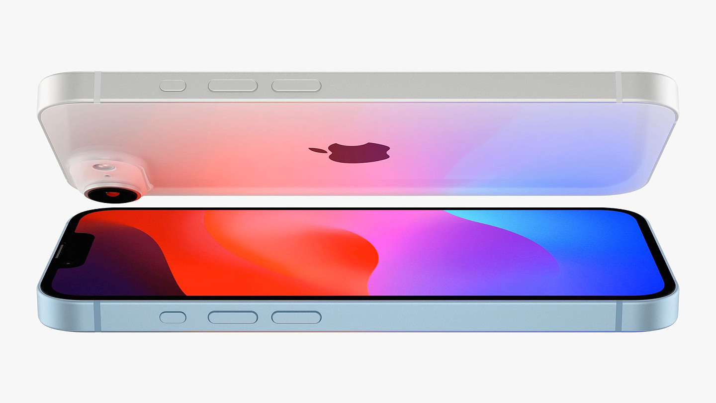 苹果 iPhone SE 4 渲染：4800 万主摄、6.1 英寸屏幕、USB-C 端口 - 1