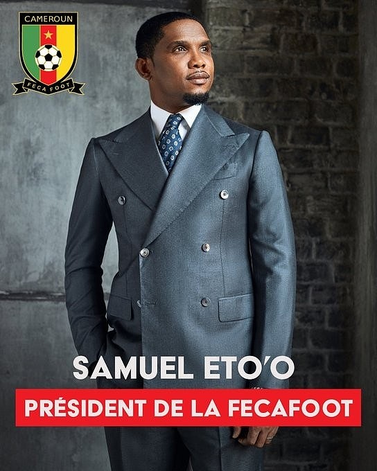 德罗巴贺埃托奥当选喀麦隆足协主席：非洲足球复兴的希望