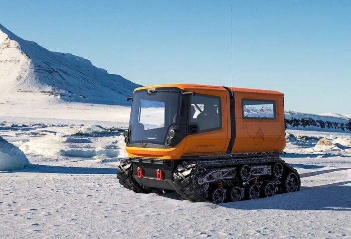 [视频]Venturi的Antarctica纯电极地考察车升级：续航增强 载客数增加 - 1