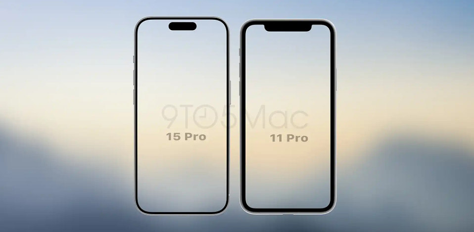iPhone 15 Pro系列屏幕边框大对比：较 iPhone X 缩小了 30% - 5