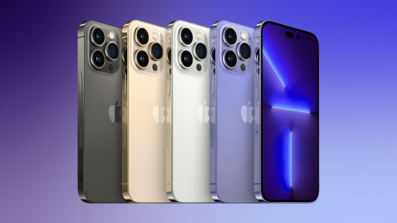 爆料：苹果 iPhone 14 / Pro 支持全新可变色紫色，“大小圆”True Tone 闪光灯设计 - 1