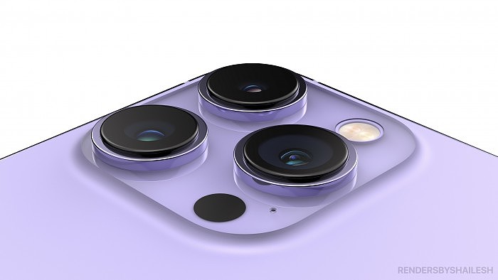苹果iPhone 14 Pro概念渲染图曝光：告别刘海屏 辨识度拉满 - 2