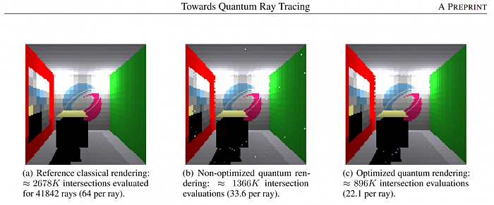 研究者发现量子计算可将光线追踪的性能提高190％ - 2