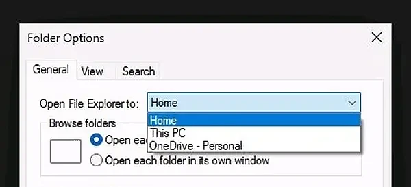 Windows 11文件管理器可将OneDrive设置为主页 - 2